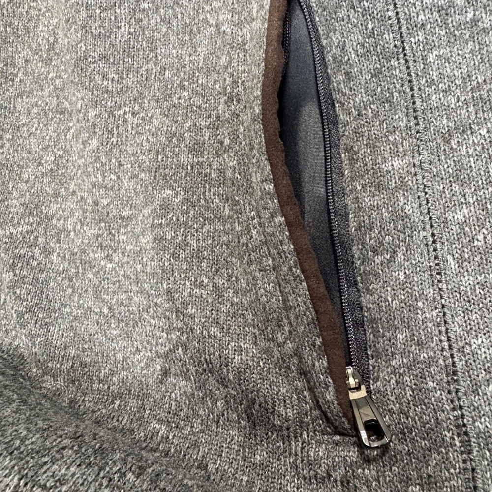 Polo Ralph Lauren‎ Vest XXL Men Performance Fleece Zip Up Gray Black Pony Preppy